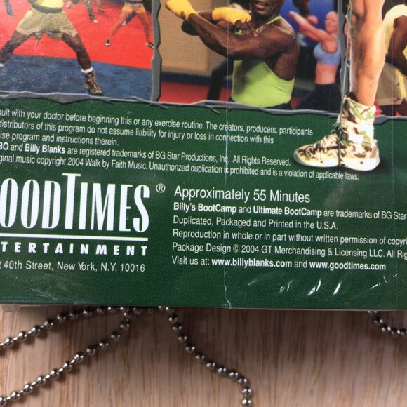 Billy Blanks Boot Camp VHS NWOT - Picture 4 of 6